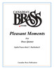 Pleasant Moments Brass Quintet (Joplin/arr. Daellenbach) PDF download