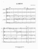 LAMENT- BRASS QUINTET (Ridenour)