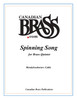 Spinning Song Brass Quintet (Mendelssohn/ Cable) parts only archive copy