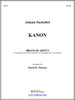 Kanon Brass Quartet (Pachelbel/Thomas)