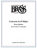 Concerto in D Major (BWV972) for Brass Quintet (Bach-Vivaldi arr. Burgstaller) PDF Download