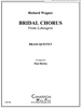 Bridal Chorus from Lohengrin Brass Quintet (Wagner/Bierley)