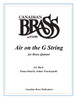 Air On the G String Brass Quintet (Bach/arr. Frackenpohl) PDF Download