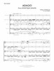 Adagio from "Sonata Pathetique" for Brass Quintet PDF Download (Beethoven/arr. Balm)