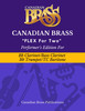 Flex for Two - Performer's Edition for Bb Clarinet, Bass Clarinet, Bb Trumpet and T.C. Baritone