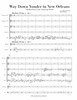 Way Down Yonder in New Orleans Brass Quintet w/Optional Percussion and Rhythm(Layton/Henderson-Dedrick)