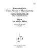 Three Hymns of Thanksgiving for Three Trumpets (Various/arr. Hilfiger) PDF Download