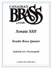 Sonata XIII for Double Quintet (Gabrieli/arr. Frackenpohl) PDF Download
