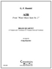 Air from "Water Music Suite No. 1" for Brass Quartet (Handel/arr. Kaucher) PDF Download