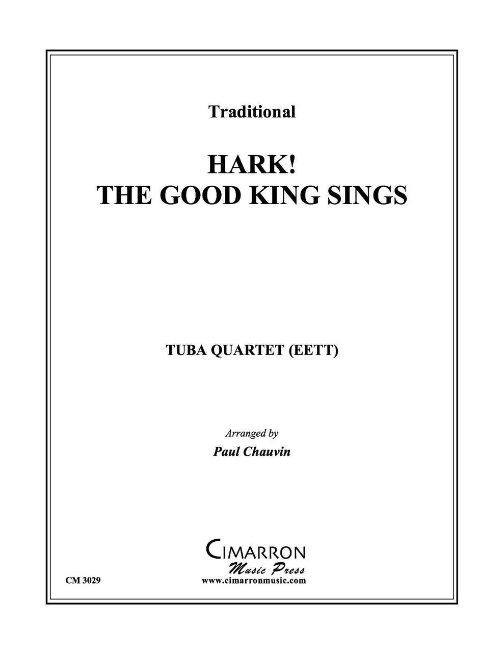 HARK! THE GOOD KING SINGS TUBA QUARTET (EETT) (TRAD./ARR. CHAUVIN) PDF
