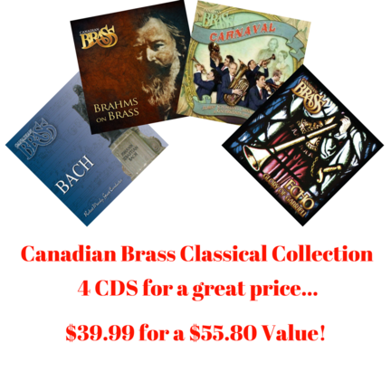 Canadian Brass Classical CD Collection (4 CDs) Canadian Brass Store