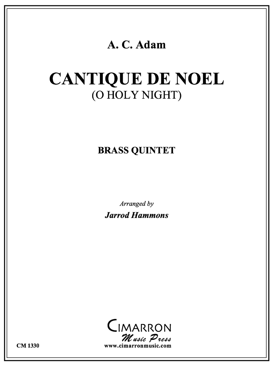 O Holy Night (Cantique de Noel) –