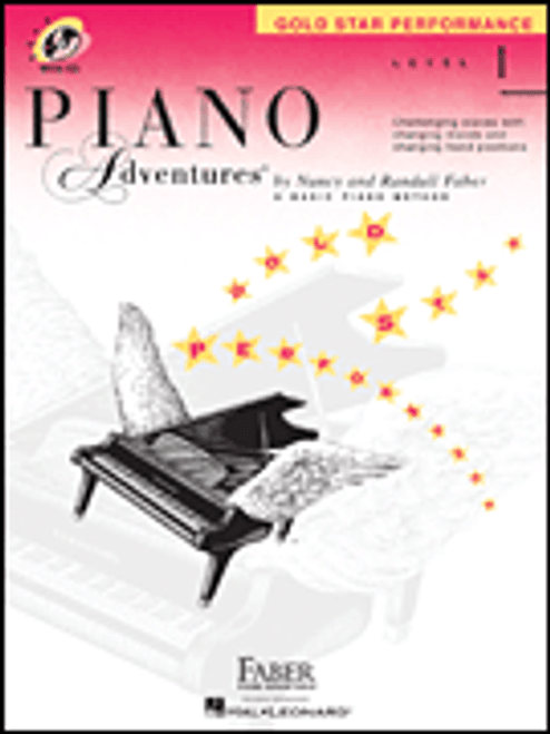 Faber Piano Adventures - Level 1 - Gold Star Performance with CD Faber Piano Adventures - Level 1 - Gold Star Performance with CD