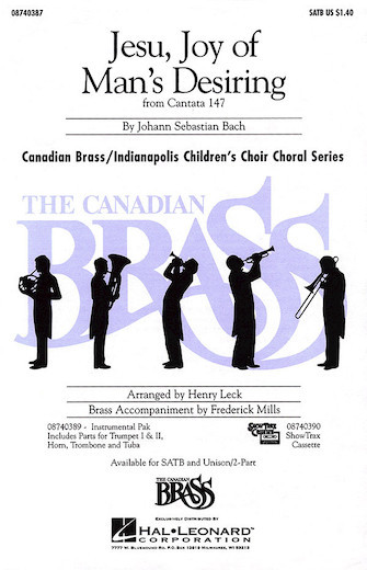Jesu, Joy of Man's Desiring Bach Brass Quintet with Choir (arr. Mills/Leck)