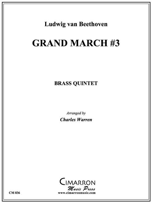 Grand March #3 Brass Quintet (Beethoven/arr. Warren) PDF Download