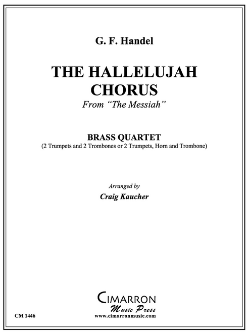 The Hallelujah Chorus for Brass Quartet (Handel/arr. Kaucher) PDF Download