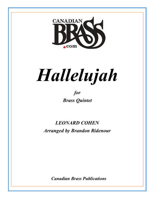 Hallelujah for Brass Quintet (Leonard Cohen/arr. Ridenour) 