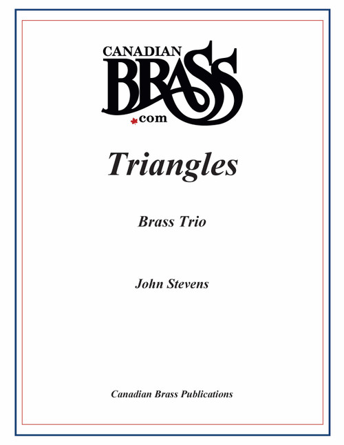 Triangles Brass Trio (Horn, Trombone and Tuba) by Stevens