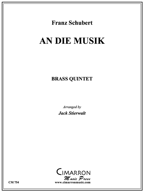  An Die Musik Brass Quintet (Schubert/Stierwalt) PDF Download