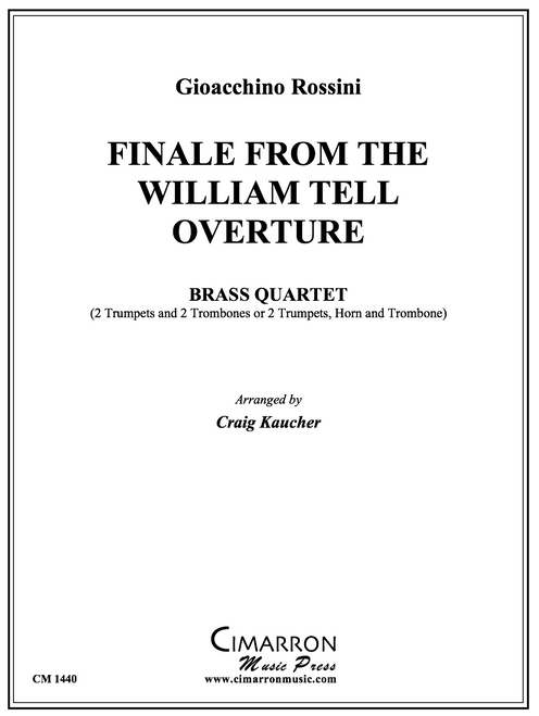 Finale from the William Tell Overture for Brass Quartet (Rossini/arr. Kaucher) PDF Download
