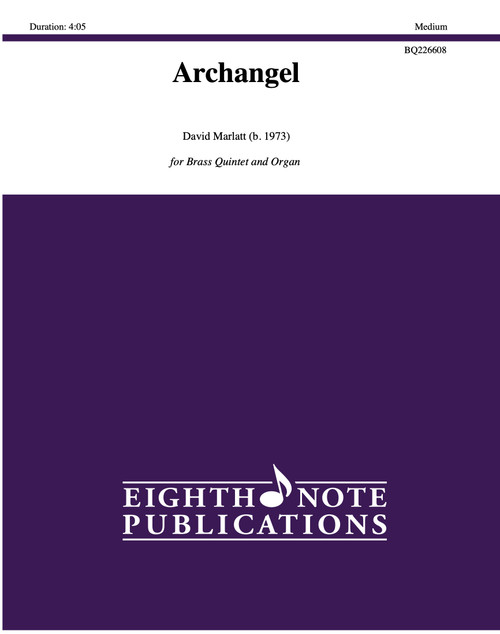 Archangel for Brass Quintet and Organ (David Marlatt) PDF Download