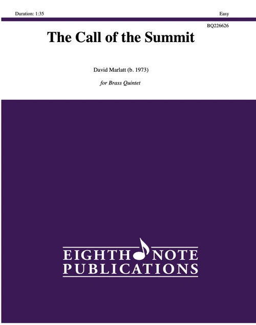 The Call of the Summit for Brass Quintet (Marlatt)