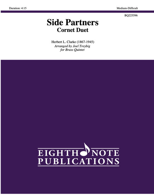 Side Partners (Cornet Duet) for Brass Quintet (H.L. Clarke/arr. Treybig) PDF Download