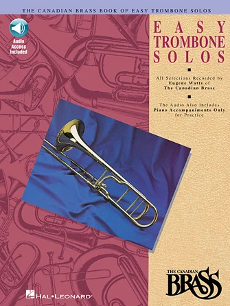 Canadian Brass Book of Easy Trombone Solos (w/online audio access)