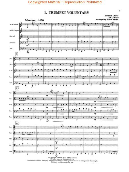 Canadian Brass Book of Favorite Quintets for Brass