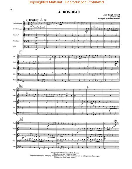 Canadian Brass Book of Favorite Quintets for Brass