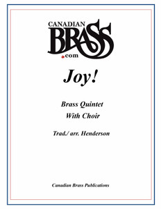 Joy! (gospel version of Joy to the World for Brass and Choir) by