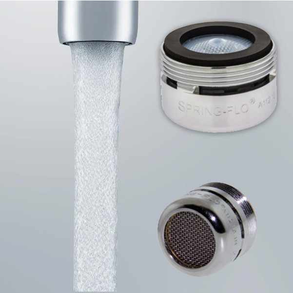 Neoperl Spring Flo Ultra 1.8 gpm Male PCA Aerated Stream Faucet