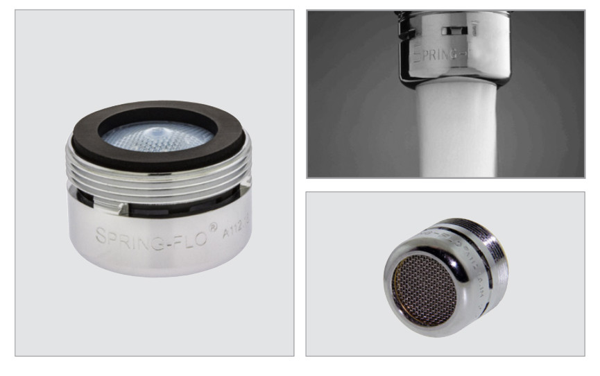 Neoperl Spring Flo Ultra 1.8 gpm Male PCA Aerated Stream Faucet