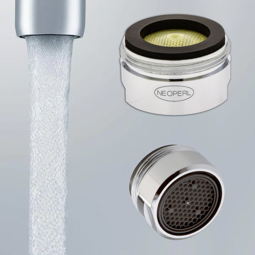 Neoperl 2.2 gpm Metric Male Threads Max Full Flow Pressure Compensating ...