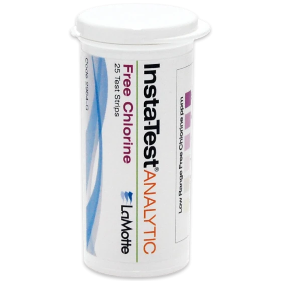Water Chlorine Test Strip Field Testing