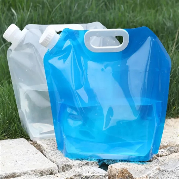 Water Container Cloth Collapsible Water Container Foldable pouch tank transportation tool ...