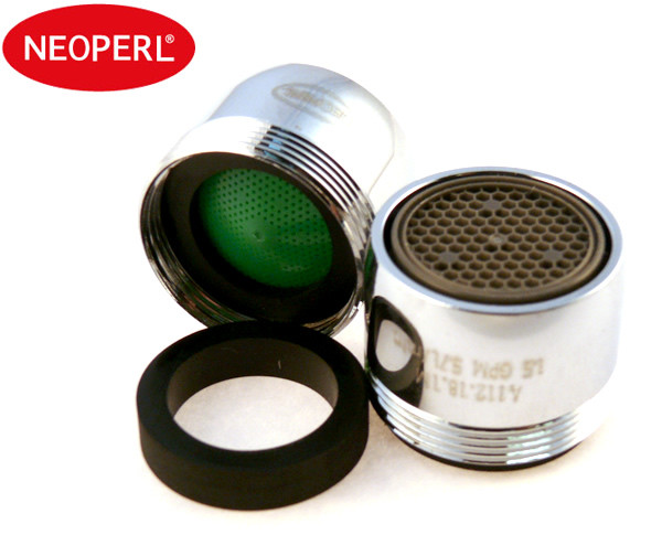 Neoperl 1.5 gpm Low Flow Pressure Compensating Bathroom Faucet Aerator ...