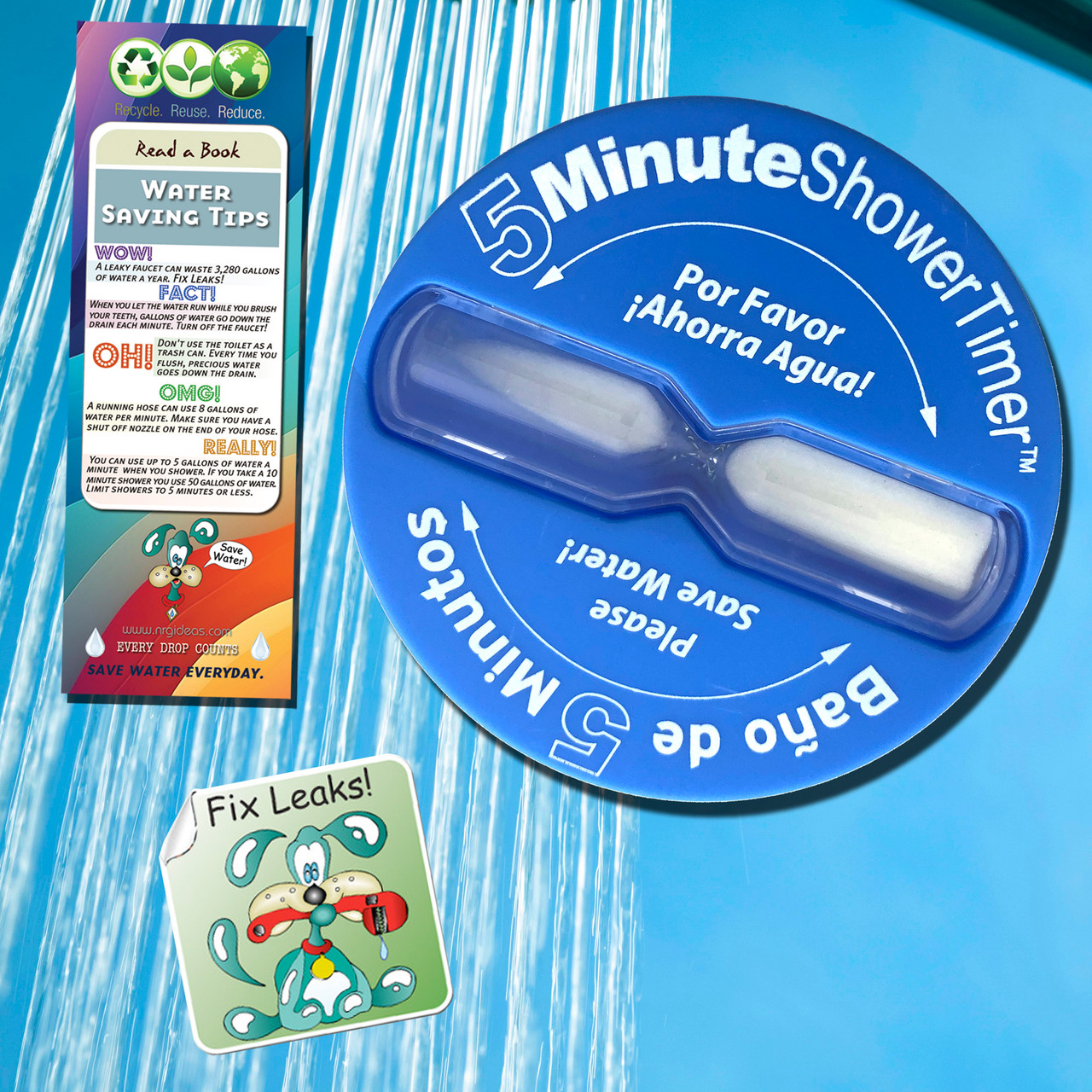 shower timer for kids nearby