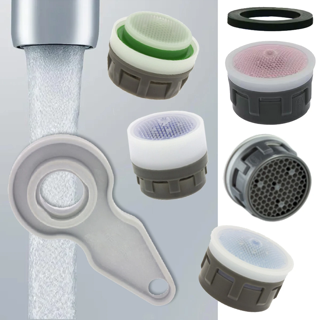Neoperl insert Flow Aerator Kit 1.2 GPM 1.5, 1.8 PCA Water-Saving ...