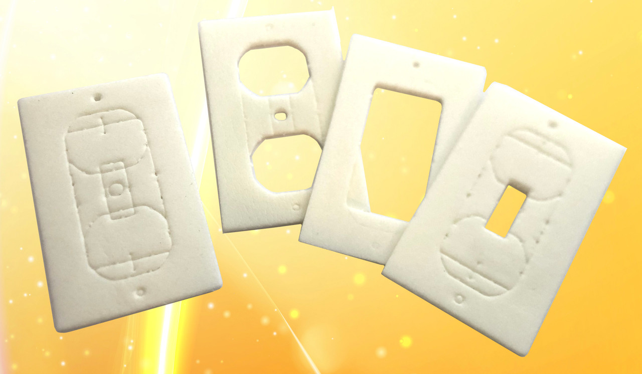 Universal Pack decora Standard US Electrical Outlet & Light wall plate ...