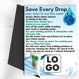 reveal custom water saving drop custom logo city kitchen home saver reveal custom water saving drop custom logo city kitchen home saver