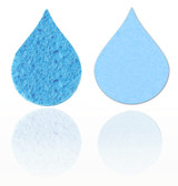 dip in water and see what happens sponge compressed blue drop dip in water and see what happens sponge compressed blue drop