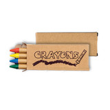 Crayon 4 pack Water Wise learn about water conservation kids children educational coloring activity utility give away natural kraft