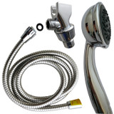 finishes will resist corrosion and tarnishing through everyday use, Multiple spray functions - featuring 3 spray patterns