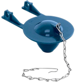 pro EZ-flo chain universal standard blue flapper bathroom replacement bulk pack 10 pieces