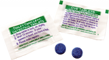 Toilet Leak Detecting Pack of 2 tablets on a kids custom card Toilet Leak Detecting Pack of 2 tablets on a kids custom card