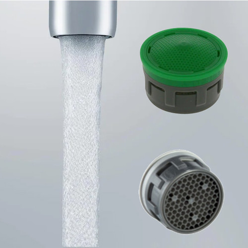 Regular aerated insert 1.5 gpm aerator standard replacement economy flow SoftFlo