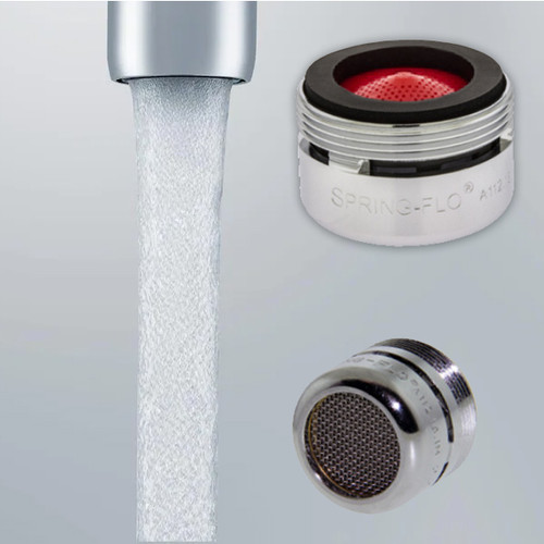 Neoperl Spring Flo Ultra 2.2 gpm Dual Thread PCA Aerated Stream