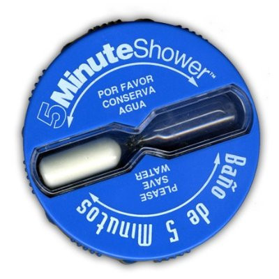 Student saving shower timer water kids bathroom