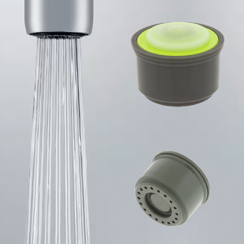 low flow insert 0.5 Spray flo aerated regular size faucet PCA multi laminar stream